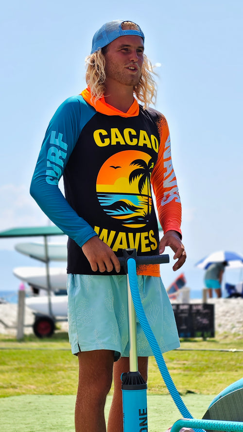 Reef men’s rashguard CACAO Beachwear™️ with UV Protection