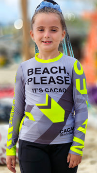 Solar Vibes children’s rashguard CACAO Beachwear™️ with UV Protection