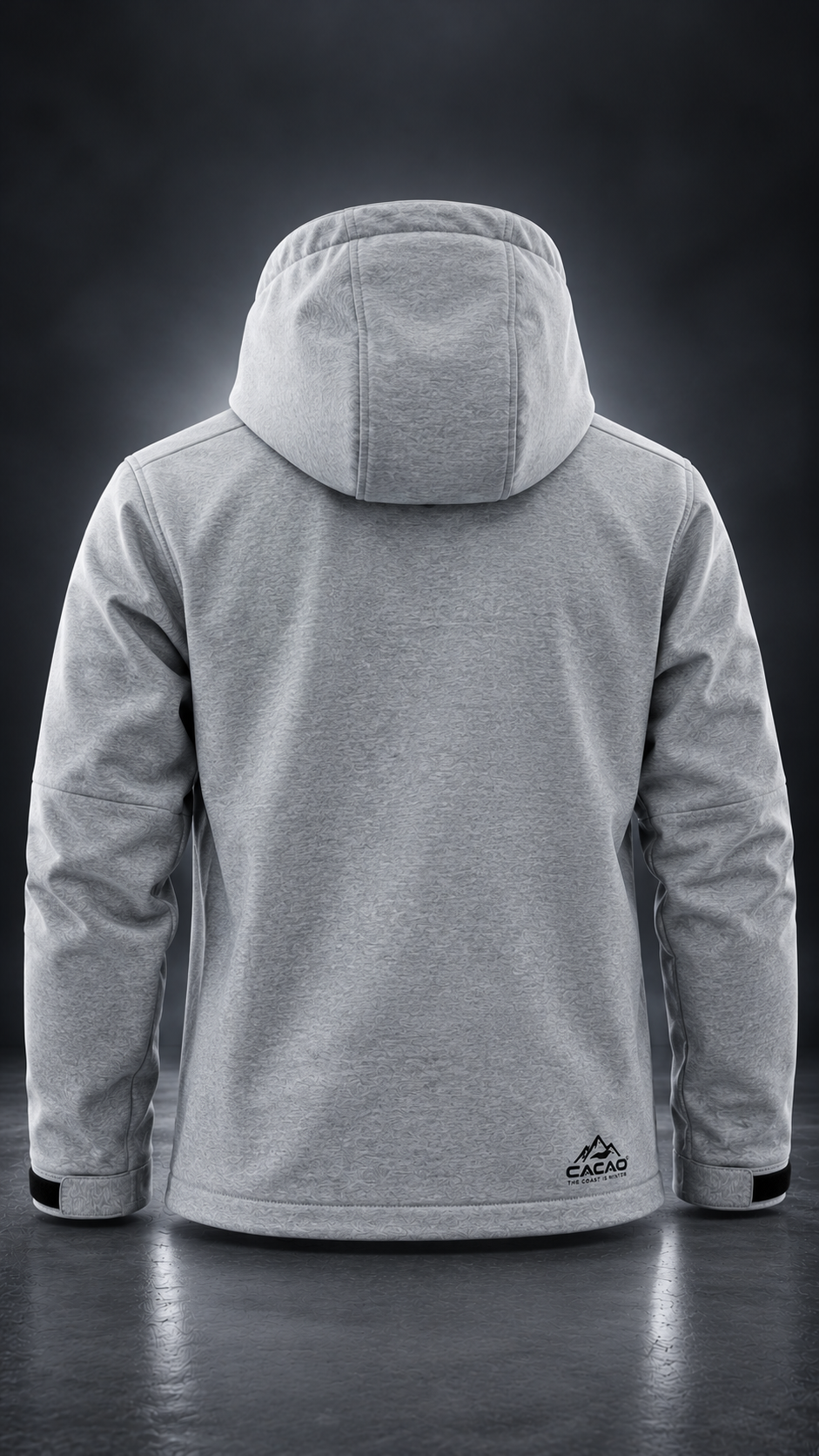 Men’s Softshell Jacket – Light Grey